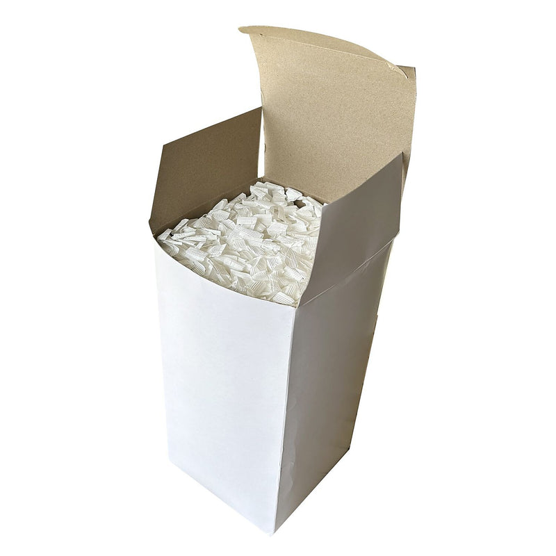 Boardwalk Individually Wrapped White Paper Straws, 1280/Carton (BWKPPRSTRWIW)