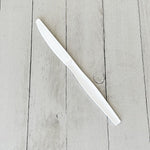 Boardwalk Individually Wrapped Plastic Knives, Heavy-Weight, White, 1000 Pieces/Carton (BWKKNIFEWHPSIW)