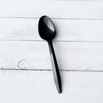 Boardwalk Plastic Tea Spoons, Medium-Weight, Black, 1000 Pieces/Carton (BWKSPOONBLPP)