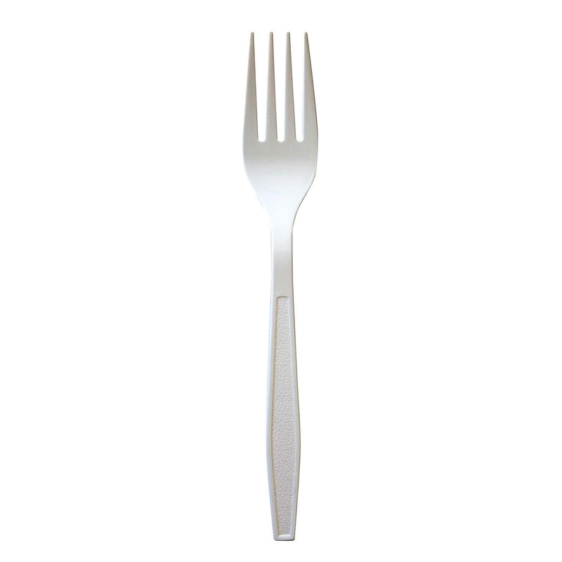 Boardwalk Plastic Forks, Heavy-Weight, White, 1000 Pieces/Carton (BWKFORKWHPP)