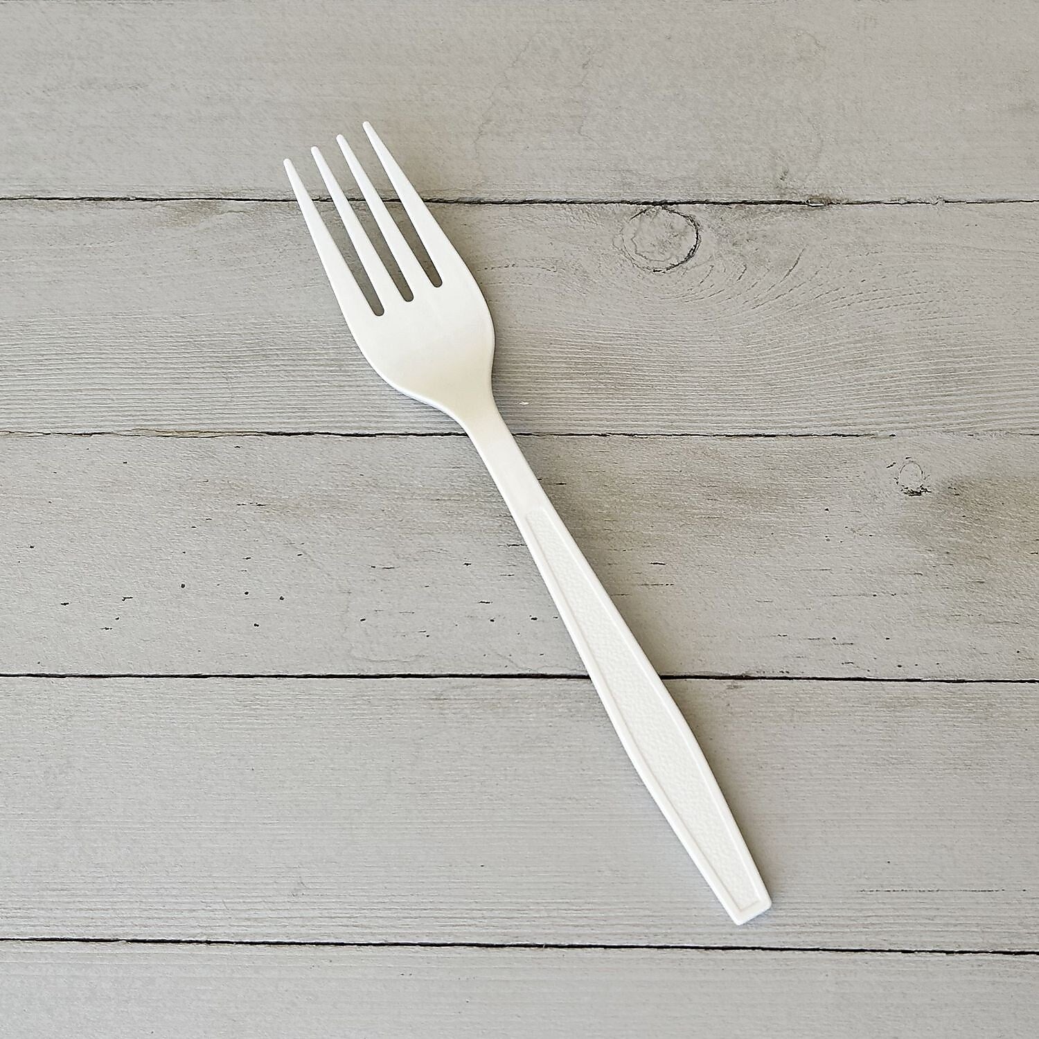 Boardwalk Plastic Forks, Heavy-Weight, White, 1000 Pieces/Carton (BWKFORKWHPP)