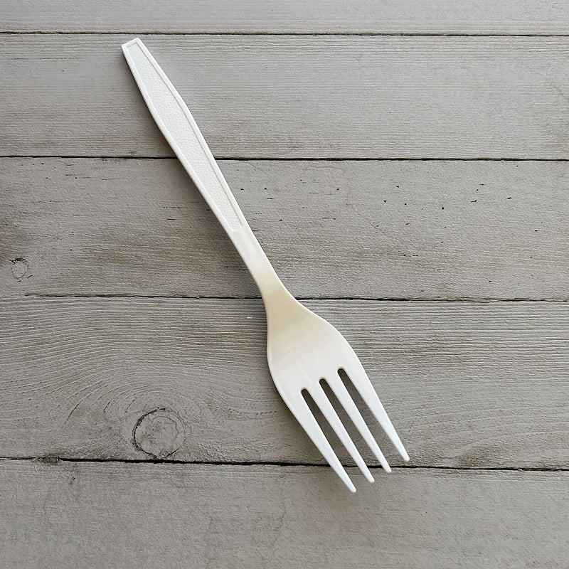 Boardwalk Plastic Forks, Heavy-Weight, White, 1000 Pieces/Carton (BWKFORKWHPP)