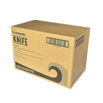 Boardwalk Individually Wrapped Plastic Knives, Medium-Weight, Black, 1000 Pieces/Carton (BWKKNIFEBLPPIW)