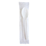 Boardwalk Individually Wrapped Plastic Soup Spoons, Heavy-Weight, White, 1000 Pieces/Carton (BWKSOUPWHPS)