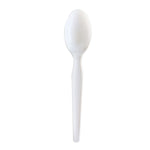 Boardwalk Individually Wrapped Plastic Soup Spoons, Heavy-Weight, White, 1000 Pieces/Carton (BWKSOUPWHPS)