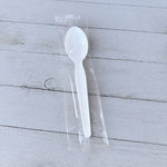 Boardwalk Individually Wrapped Plastic Soup Spoons, Heavy-Weight, White, 1000 Pieces/Carton (BWKSOUPWHPS)