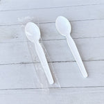 Boardwalk Individually Wrapped Plastic Soup Spoons, Heavy-Weight, White, 1000 Pieces/Carton (BWKSOUPWHPS)