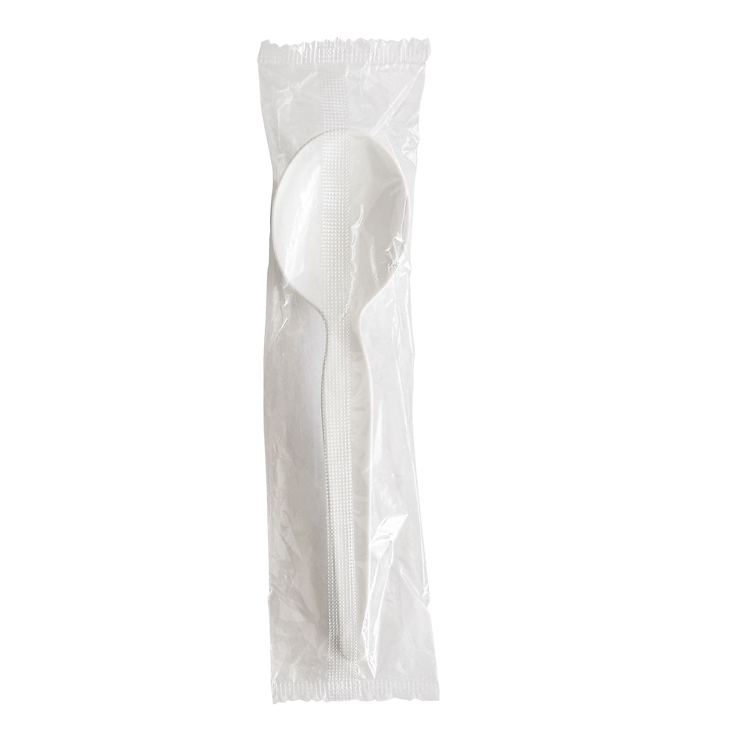 Boardwalk Individually Wrapped Plastic Tea Spoons, Heavy-Weight, White, 1000 Pieces/Carton (BWKSPOONWHPS)