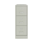 Alera Commercial 3-Drawer Vertical File Cabinet, Letter Size, Lockable, 40.19"H x 15"W x 22"D, Light Gray (HVF1541LG)