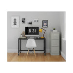 Alera Commercial 3-Drawer Vertical File Cabinet, Letter Size, Lockable, 40.19"H x 15"W x 22"D, Light Gray (HVF1541LG)
