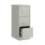 Alera Commercial 3-Drawer Vertical File Cabinet, Letter Size, Lockable, 40.19"H x 15"W x 22"D, Light Gray (HVF1541LG)