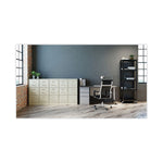 Alera Commercial 3-Drawer Vertical File Cabinet, Letter Size, Lockable, 40.19"H x 15"W x 22"D, Putty (HVF1541PY)