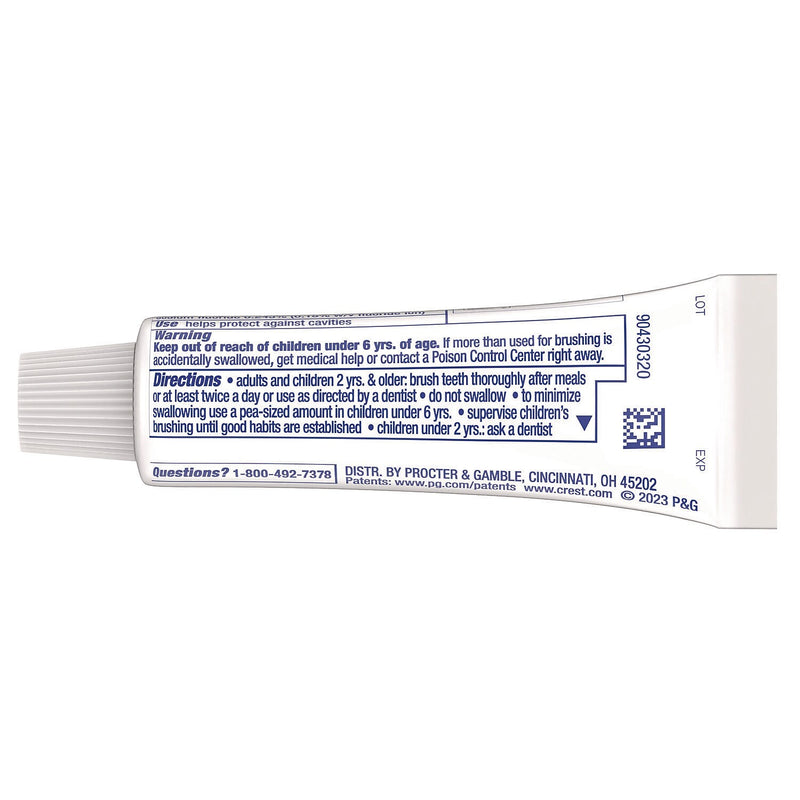 Crest Cavity Protection Regular Toothpaste, 0.85 oz., 240/Carton (30501)