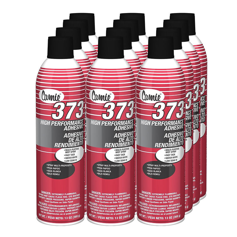 Camie 373 High Performance Adhesive, 12 oz., 12/Carton (1000034930)