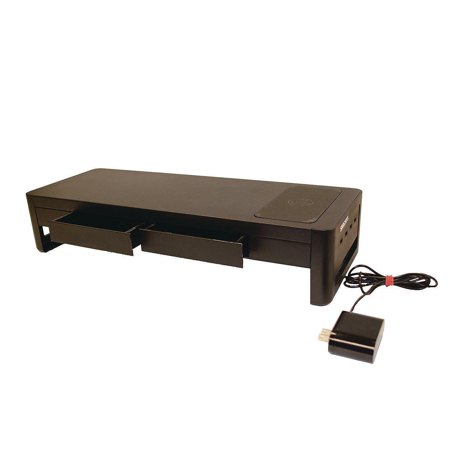 AbilityOne SKILCRAFT Monitor Stand, Black (7110017135323)