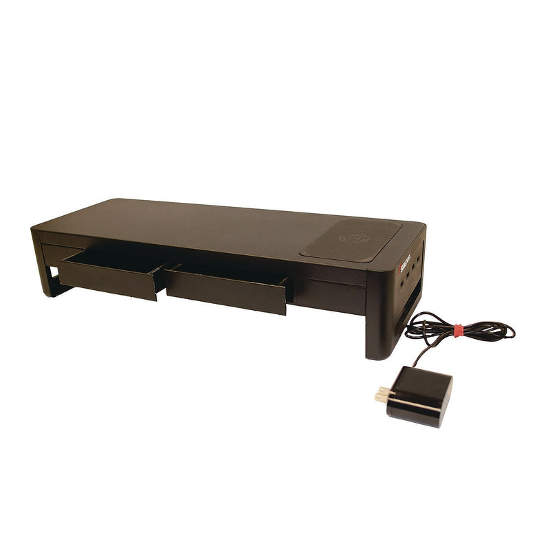 AbilityOne SKILCRAFT Monitor Stand, Black (7110017135323)