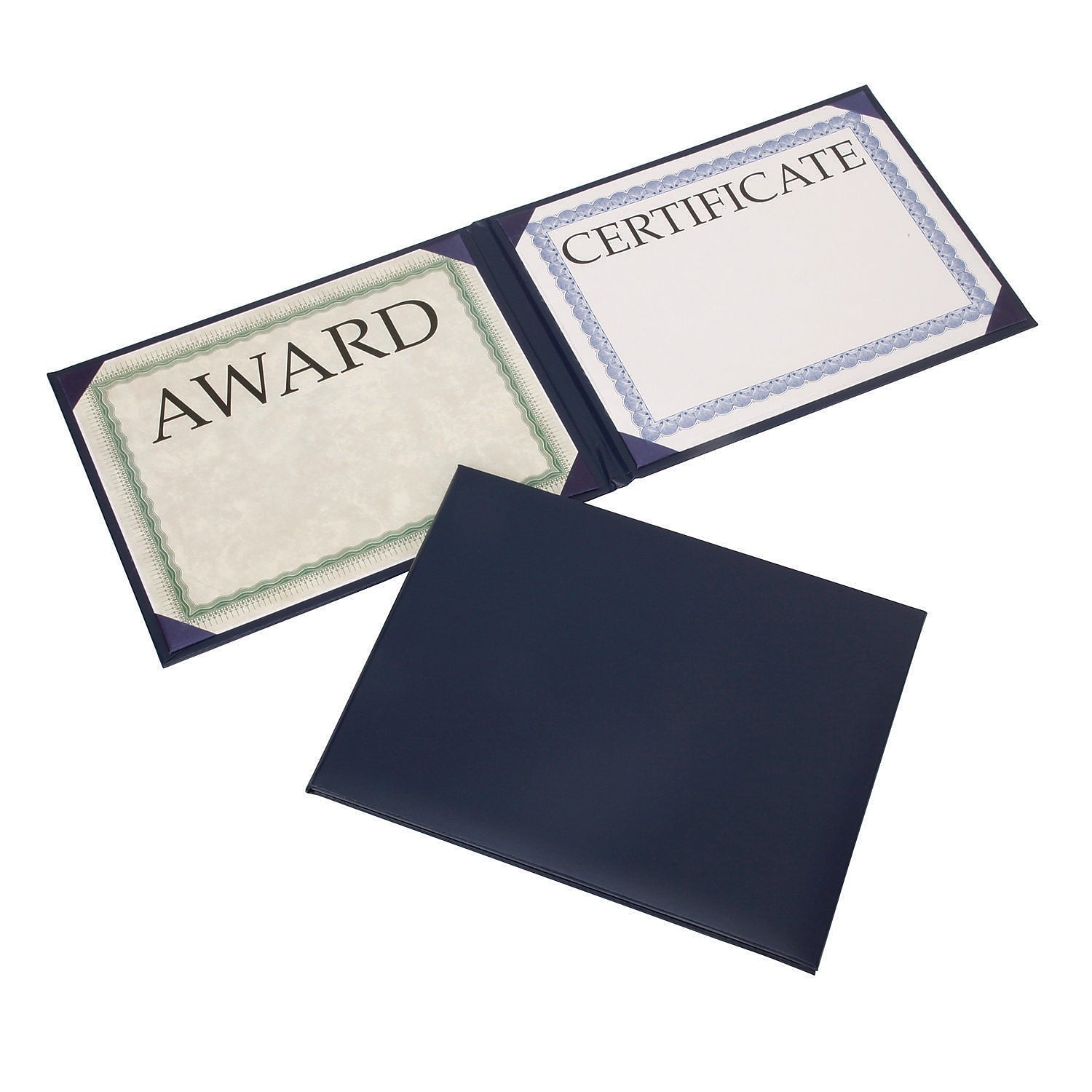 AbilityOne SKILCRAFT Awards Certificate Holders, 11.62" x 9.12", Blue (7510017143044)