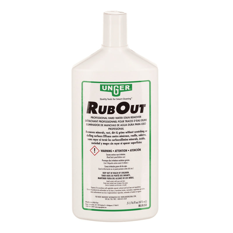 Unger RubOut Glass Cleaner, 16 oz. (UNGRUB50)