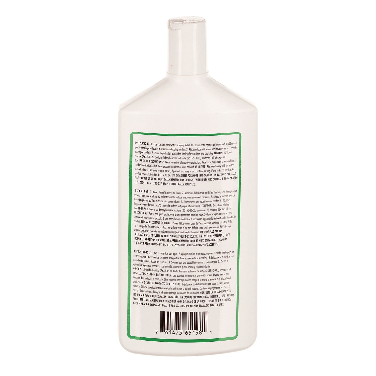 Unger RubOut Glass Cleaner, 16 oz. (UNGRUB50)