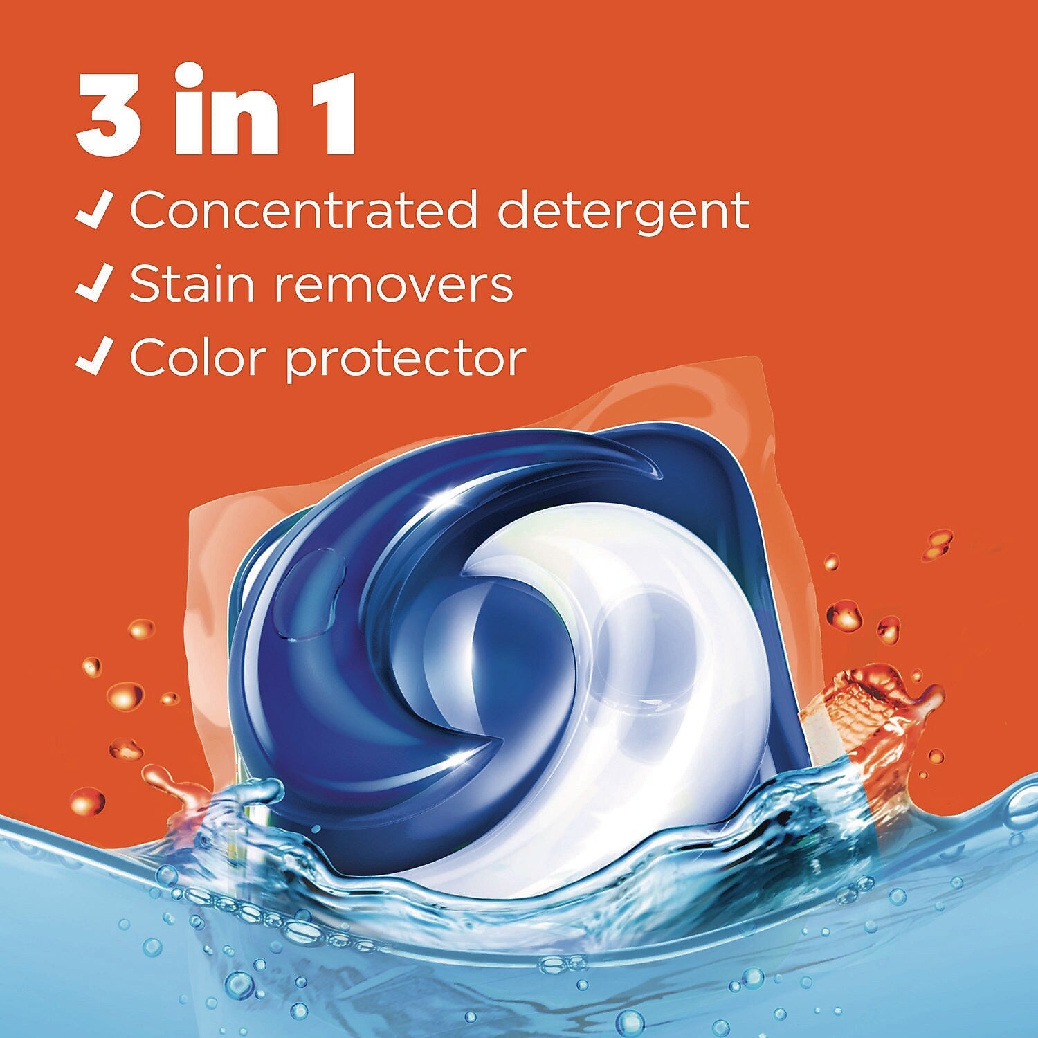 Tide PODS HE Laundry Detergent Capsule, Clean Breeze Scent, 36 oz., 42 Capsules, 4/Carton (80367521)