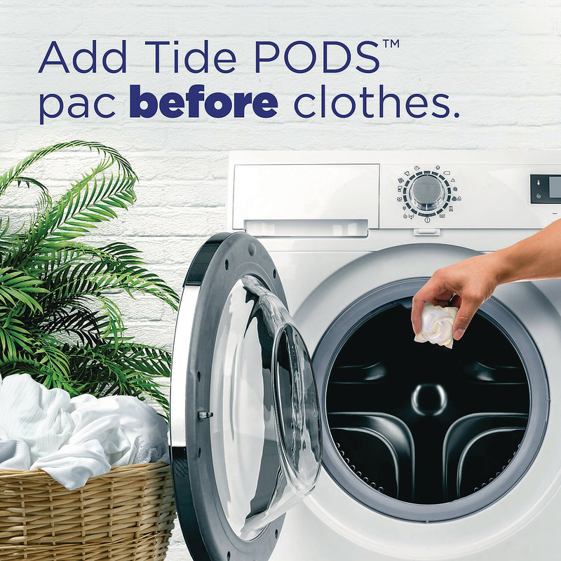 Tide PODS HE Laundry Detergent Capsule, Free & Gentle Scent, 63 oz., 76 Capsules, 4/Carton (80737337)