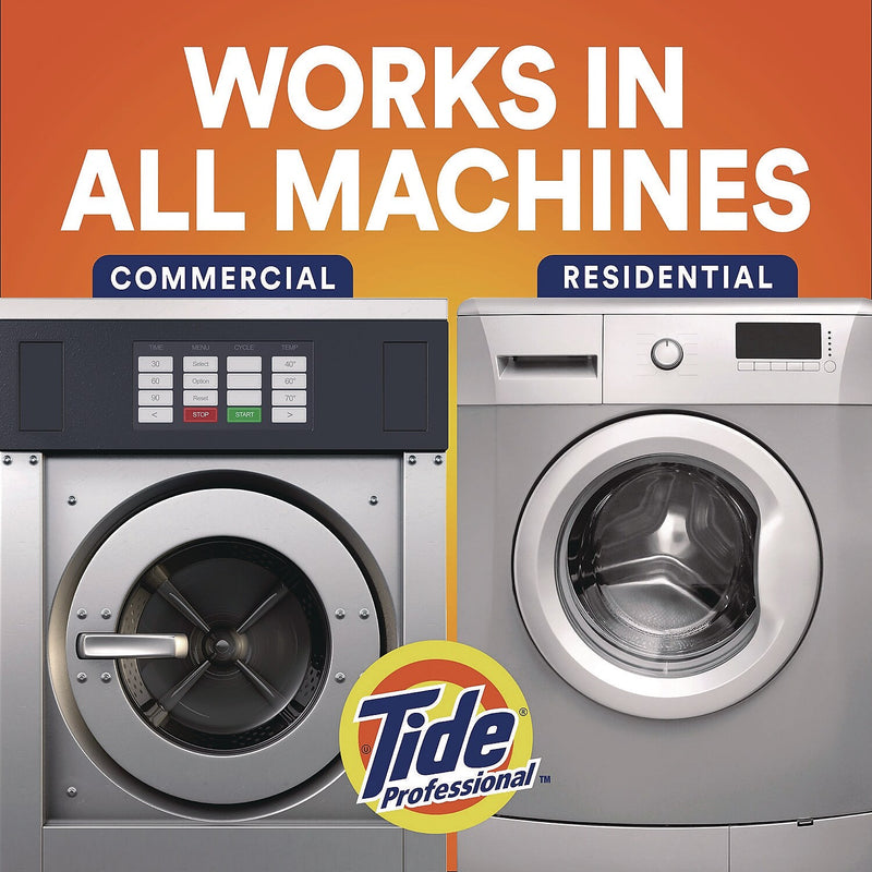 Tide Professional Liquid Laundry Detergent, Clean Scent, 129 Loads, 170 oz., 4/Carton (80782107)