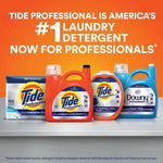 Tide Professional Liquid Laundry Detergent, Clean Scent, 80 Loads, 105 oz., 4/Carton (80782106)