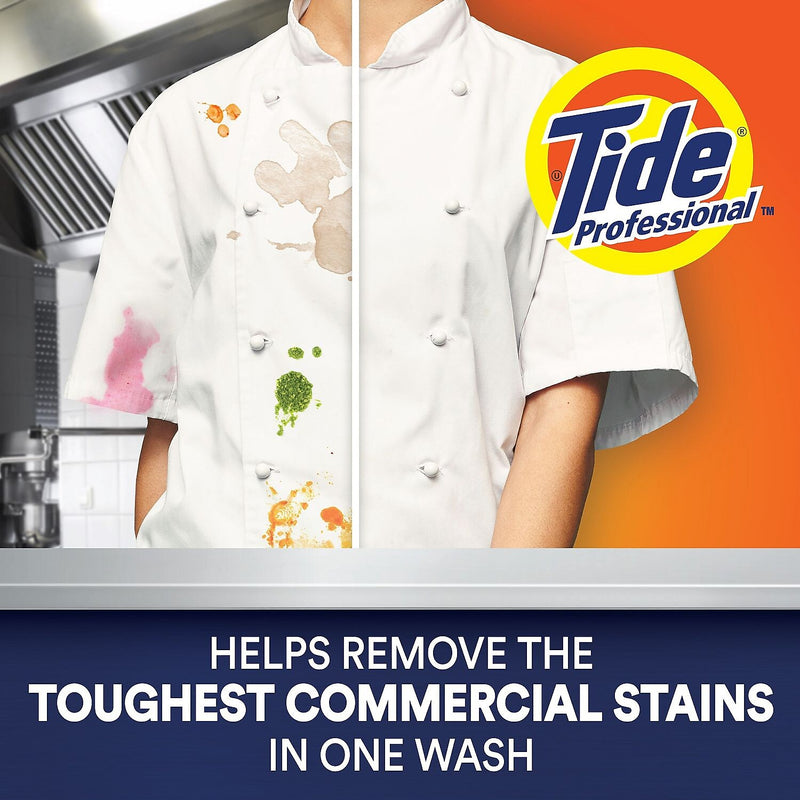 Tide Professional Liquid Laundry Detergent, Clean Scent, 80 Loads, 105 oz., 4/Carton (80782106)