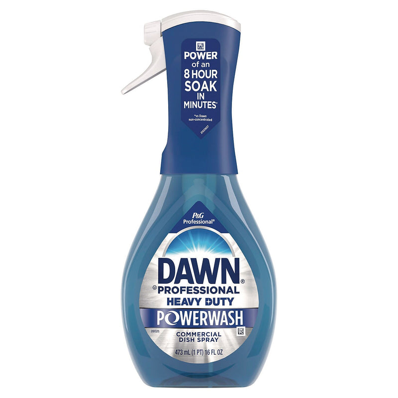 Dawn Professional Heavy Duty Powerwash Dish Soap Spray, Fresh Scent, 16 oz., 6/Carton (80763690)
