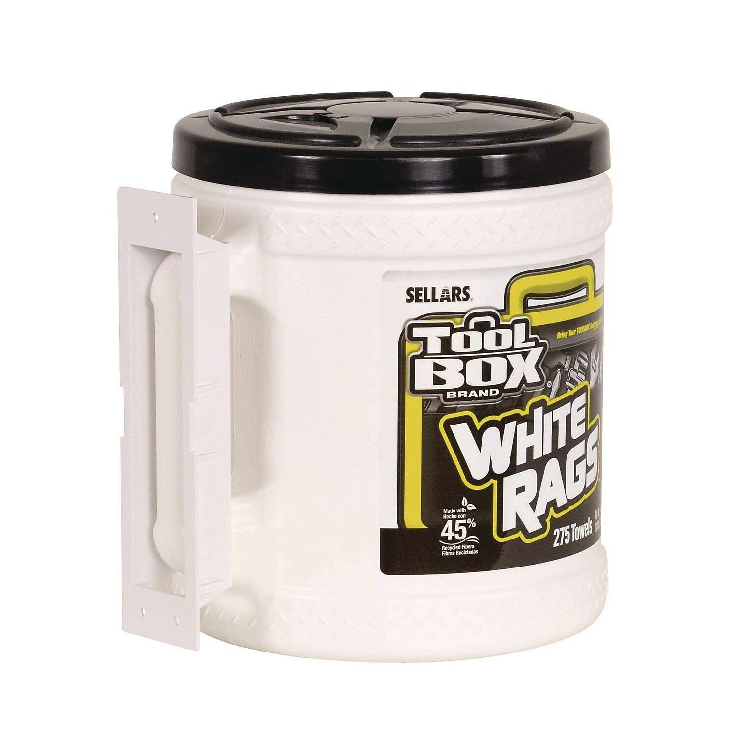 TOOLBOX Z300 Paper Cleaning Wipers, 12" x 10", White, 275 Sheets/Roll, 2/Carton (660708204201)