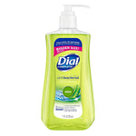Dial Antibacterial Liquid Hand Soap, Aloe Scent, 12/Carton (DIA20946)