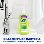 Dial Antibacterial Liquid Hand Soap, Aloe Scent, 12/Carton (DIA20946)