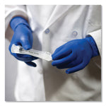 GloveWorks by AMMEX Powder Free Latex Exam Gloves, XL, Blue, 500/Carton (GPLHD88100)