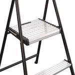 Cosco 2-Step Steel Folding Step Stool, 250 lb. Capacity (11325ABK1E)