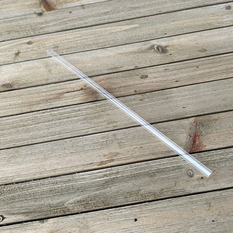 Boardwalk Unwrapped Clear Plastic Straws, 2500/Carton (BWKJSTUW775)