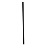 Boardwalk Unwrapped Black Plastic Straws, 12500/Carton (BWKJSTUW775BK)