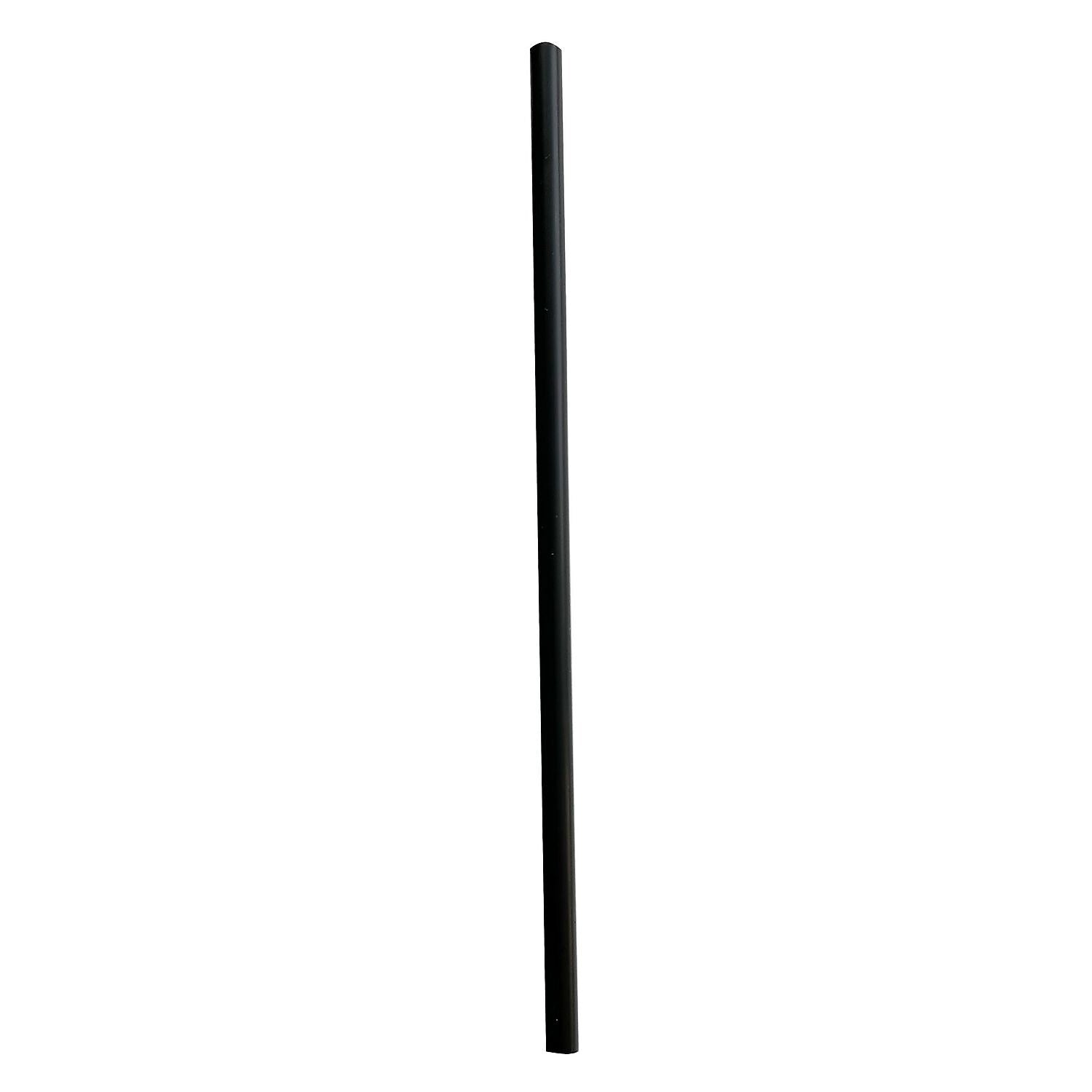 Boardwalk Unwrapped Black Plastic Straws, 12500/Carton (BWKJSTUW775BK)