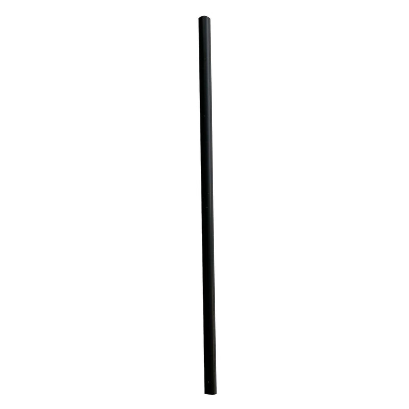 Boardwalk Unwrapped Black Plastic Straws, 12500/Carton (BWKJSTUW775BK)