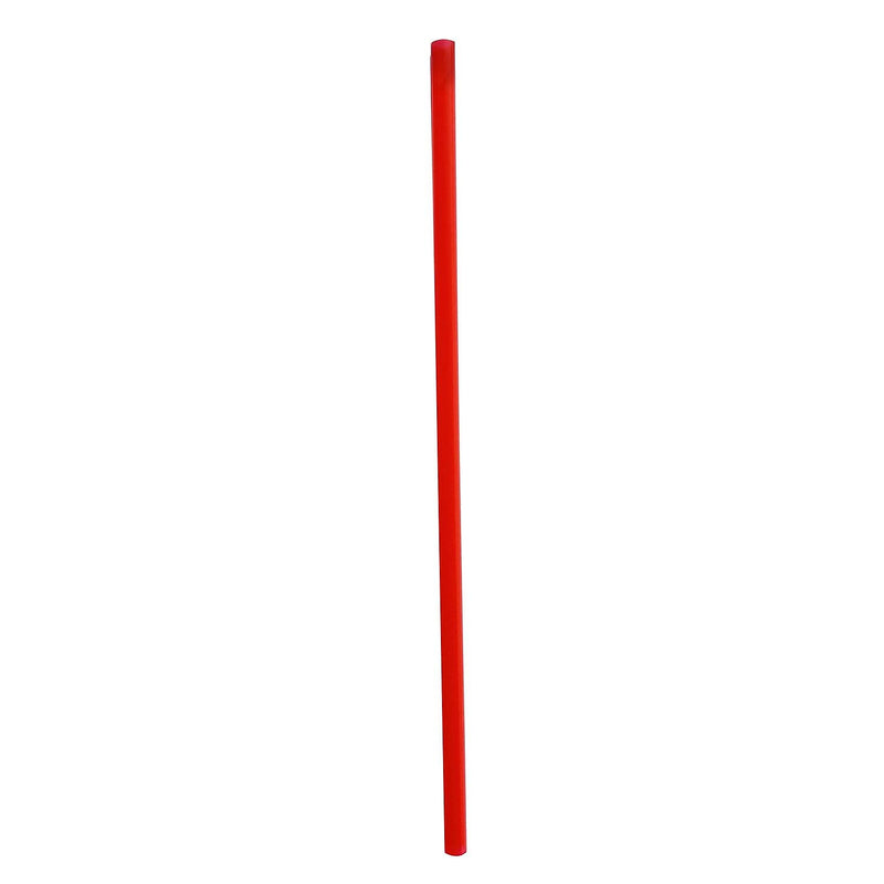 Boardwalk Unwrapped Red Plastic Straws, 2500/Carton (BWKJSTUW775RED)