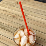 Boardwalk Unwrapped Red Plastic Straws, 2500/Carton (BWKJSTUW775RED)