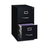 Alera Commercial 2-Drawer Vertical File Cabinet, Letter Size, Lockable, 28.37"H x 15"W x 22"D, Black (HVF152229BL)