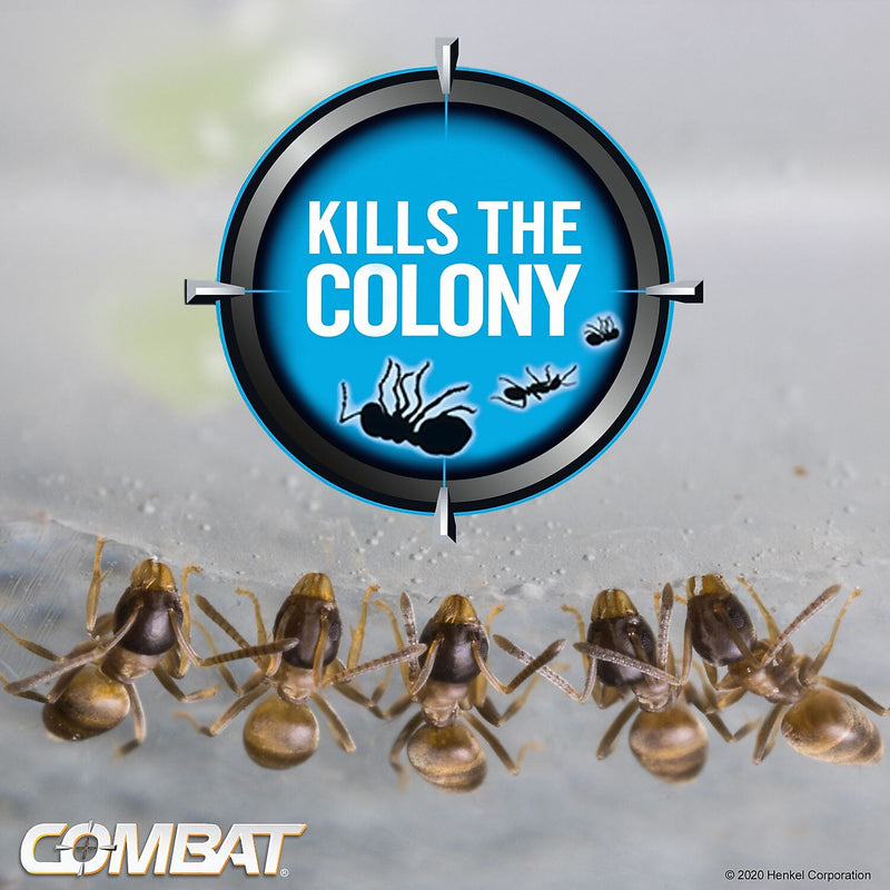 Combat Max 2-in-1 Ant Bait, 0.84 oz., 4/Pack, 8 Packs/Carton (23400 07172)