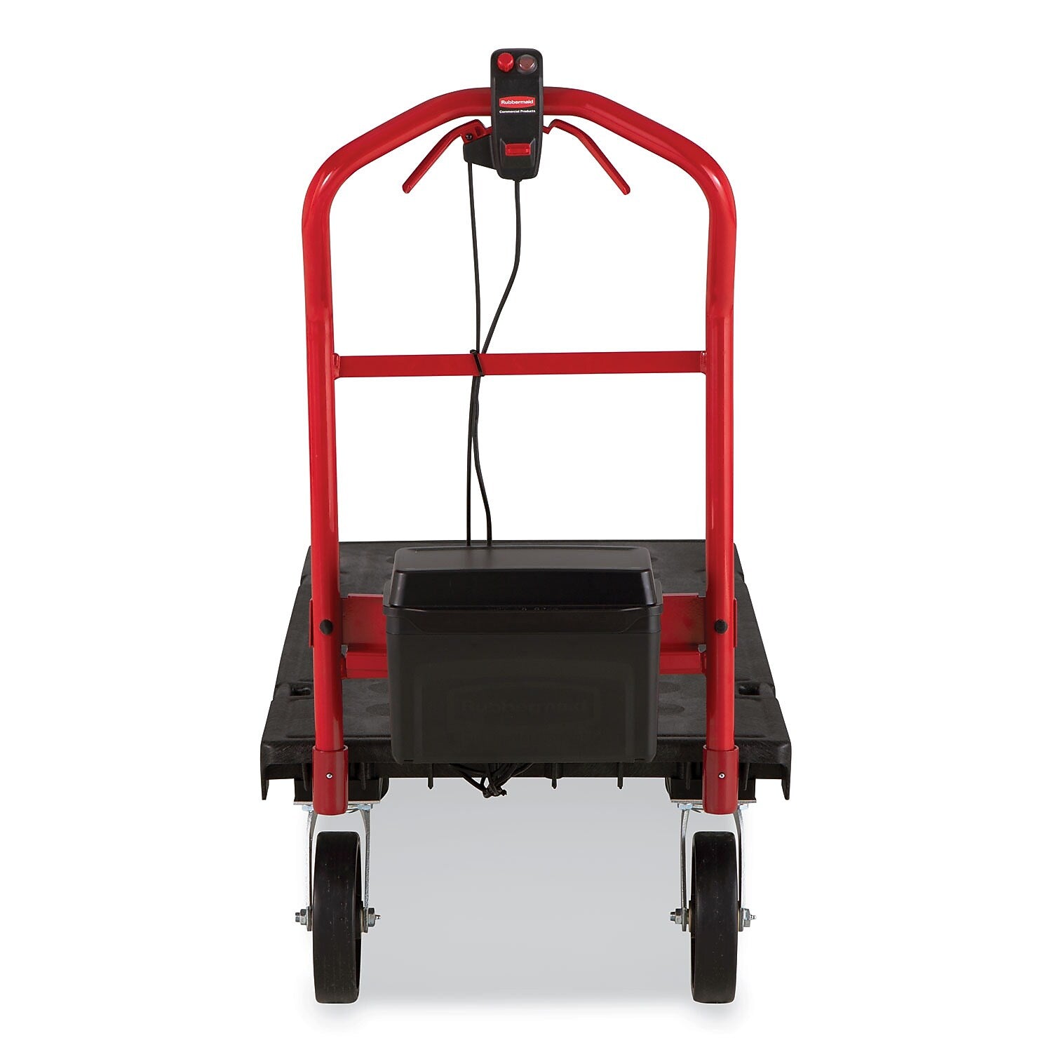 Rubbermaid Commercial Motorized Kit for 24" x 48" Platform Truck, Black/Red (2173663)