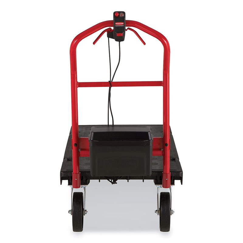 Rubbermaid Commercial Motorized Kit for 24" x 48" Platform Truck, Black/Red (2173663)