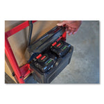 Rubbermaid Commercial Motorized Kit for 24" x 48" Platform Truck, Black/Red (2173663)