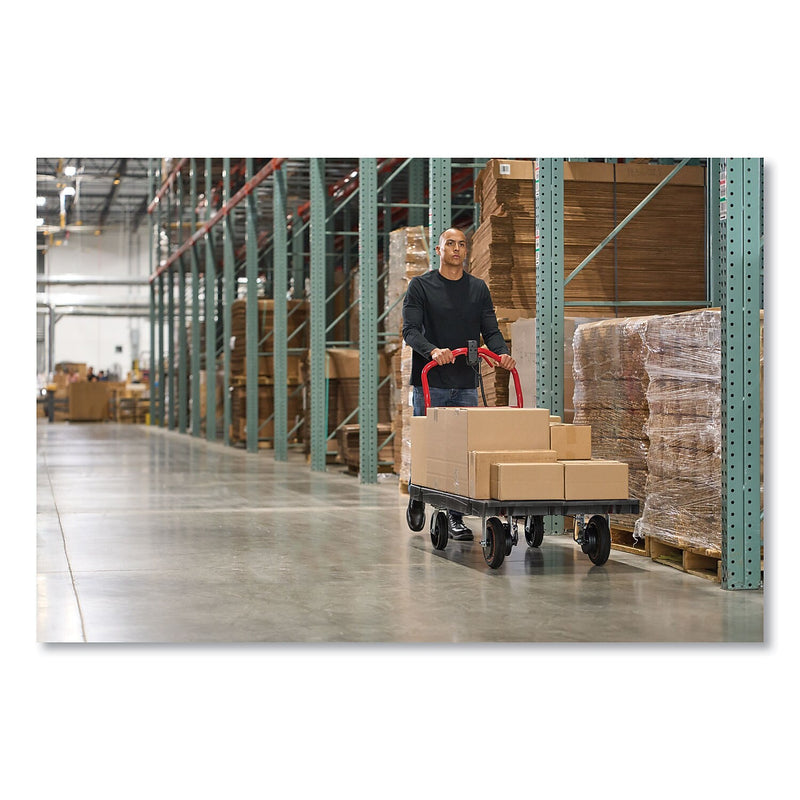 Rubbermaid Commercial Motorized Kit for 30" x 60" Platform Truck, Black/Red (2173661)