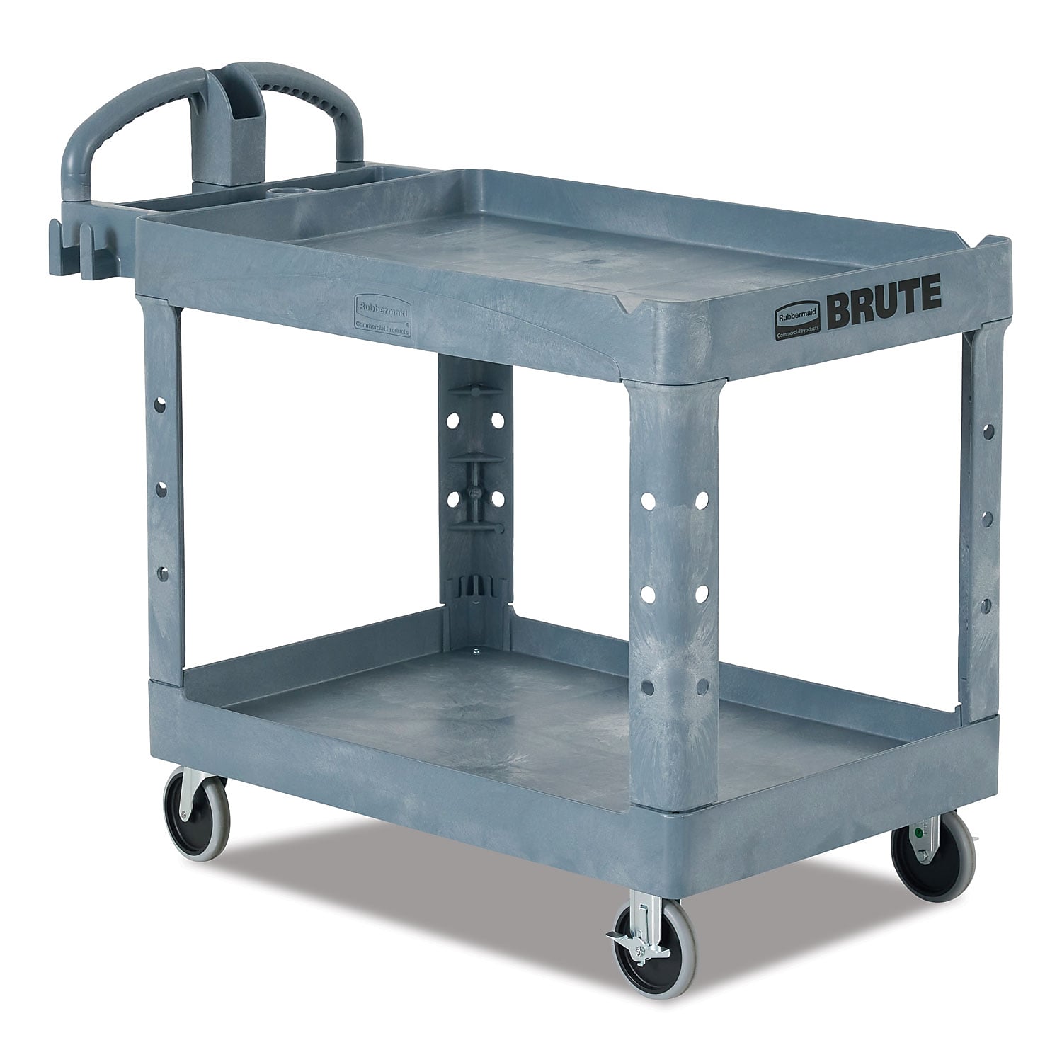 Rubbermaid Commercial BRUTE Platform Truck, 750 lb. Capacity, Gray (2192463)
