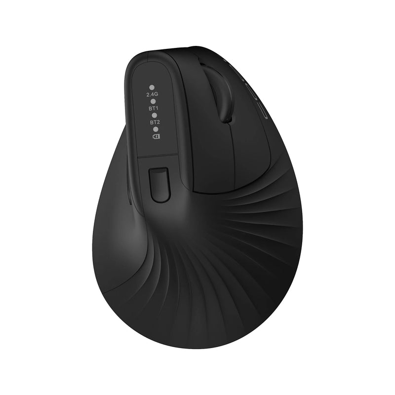 CODi 6D Wireless Ergonomic Vertical Optical USB Mouse, Black (A05002)