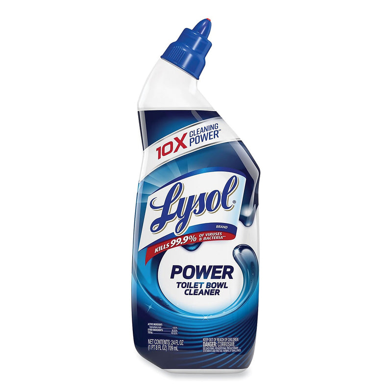 Lysol Disinfecting Toilet Bowl Cleaner, Atlantic Fresh Scent, 24 oz., 2/Pack (19200-98016)