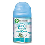Air Wick Freshmatic Life Scents Air Freshener & Deodorizer Spray Dispenser, Fresh Waters Scent, 5.89 oz., 4/Carton (RAC88413)